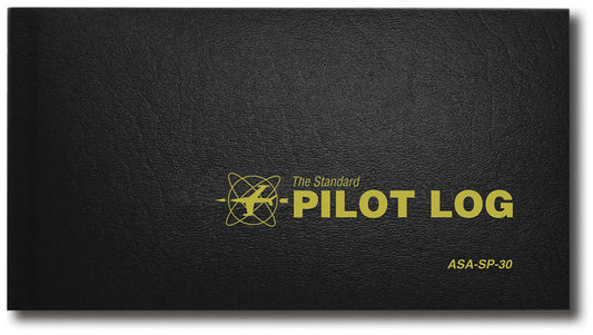 STANDARD PILOT LOGBOOK,BLACK