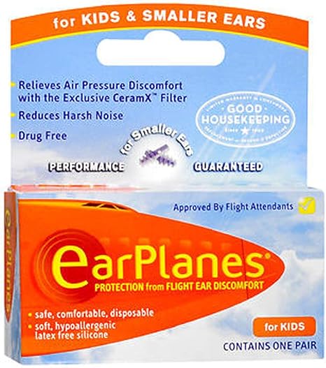 EARPLANES EAR PLUGS FOR CHILDREN