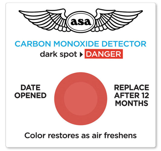 CARBON MONOXIDE DETECTOR, ASA COD