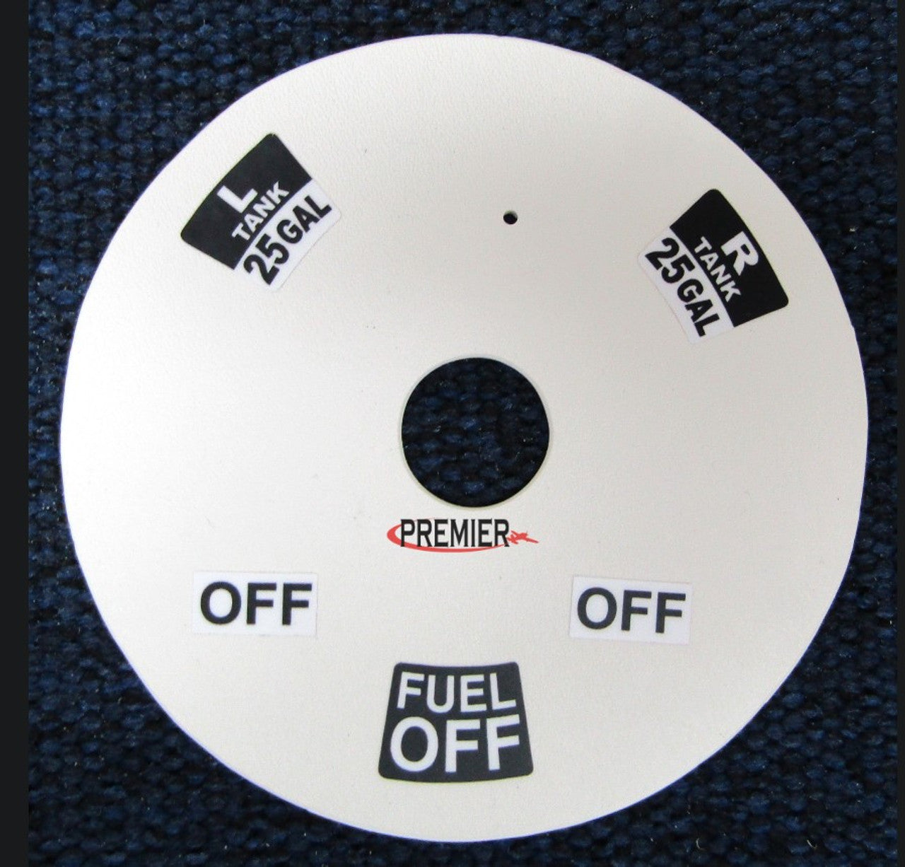 P63832-00, Piper PA28, Fuel Selector Cover