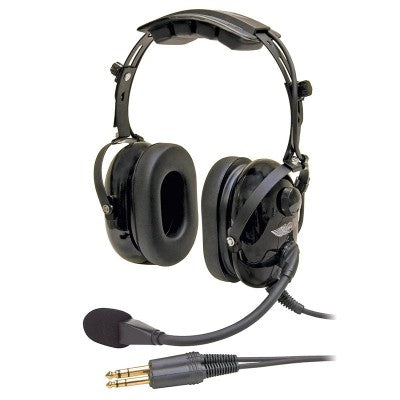 ASA AirClassics® Headset HS-1A - Dual GA Plugs - With Comfort Ear Seals