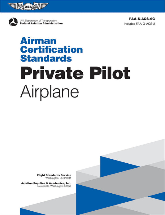 ACS, Private Pilot For Airplane
