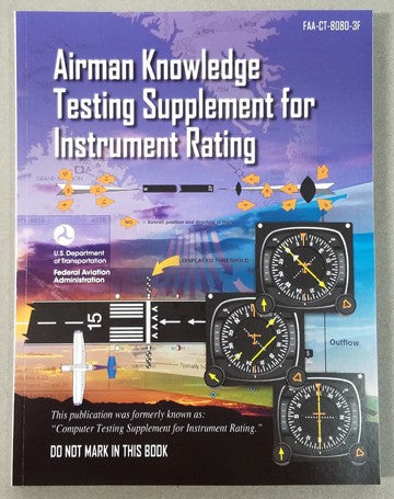 Test Supplement - Instrument Rating ASA-CT-8080-3F
