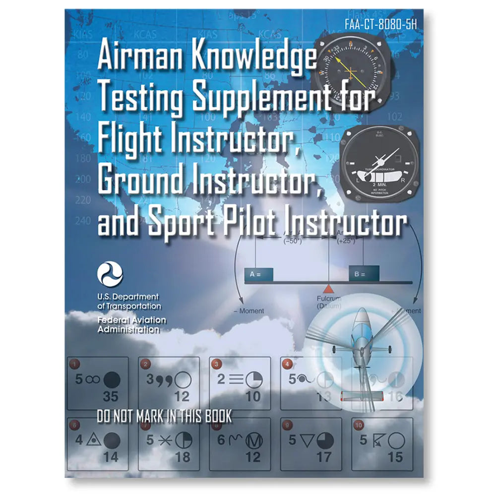ASA - Airman Knowledge Testing Supplement, Instructor | ASA-CT-8080-5H
