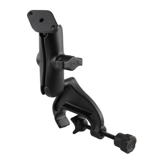 RAM-B-121-238U RAM® Double Ball Yoke Clamp Mount with Diamond Plate - Medium