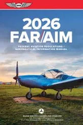 2026 ASA Pre-Tabbed FAR/AIM for Private Pilot, Instrument, Commercial, and Instructor